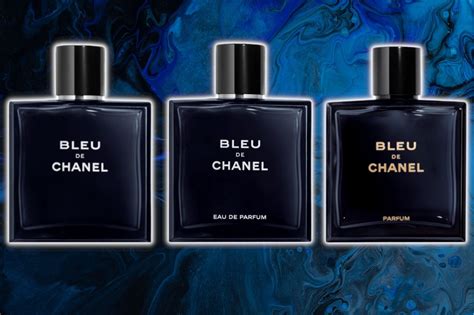 bleu chanel eau de parfum vs eau de toilette